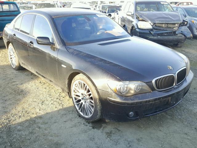 WBAHL83588DT13556 - 2008 BMW 750I BLACK photo 1