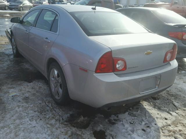 1G1ZC5EB1AF279651 - 2010 CHEVROLET MALIBU 1LT 银色 照片 3