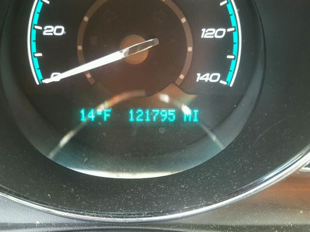 1G1ZC5EB1AF279651 - 2010 CHEVROLET MALIBU 1LT 银色 照片 8