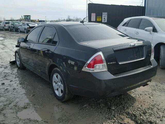 3FAHP07ZX7R196144 - 2007 FORD FUSION SE GRAY photo 3