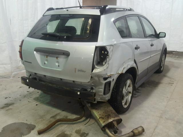 5Y2SM62804Z454673 - 2004 PONTIAC VIBE GRAY photo 4