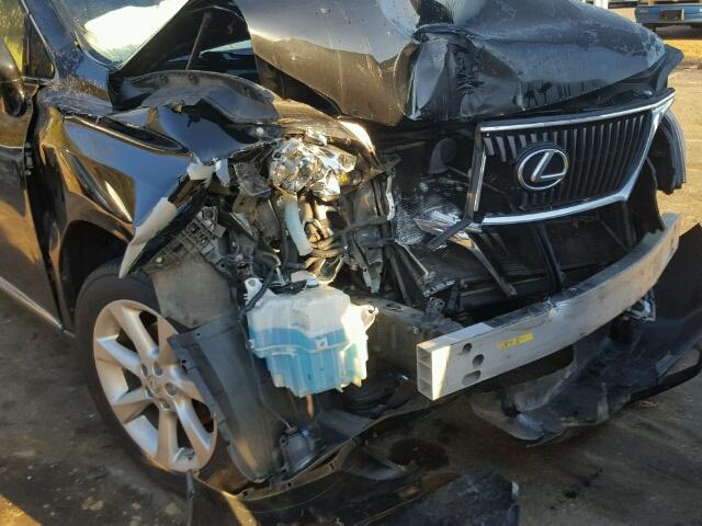 JTJZK1BA3A2405849 - 2010 LEXUS RX 350 BLACK photo 9