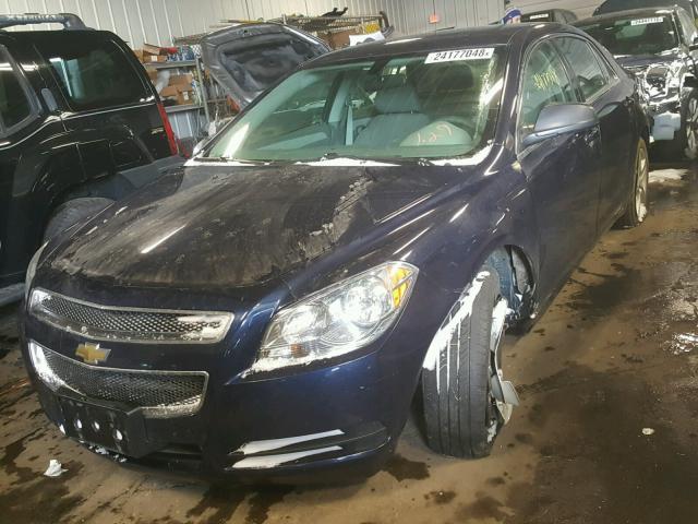 1G1ZA5E02A4110321 - 2010 CHEVROLET MALIBU LS 蓝色 照片 2