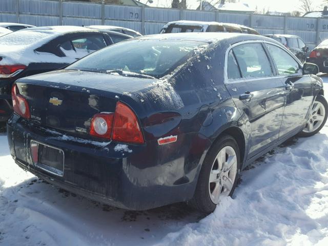 1G1ZA5E02A4110321 - 2010 CHEVROLET MALIBU LS 蓝色 照片 4