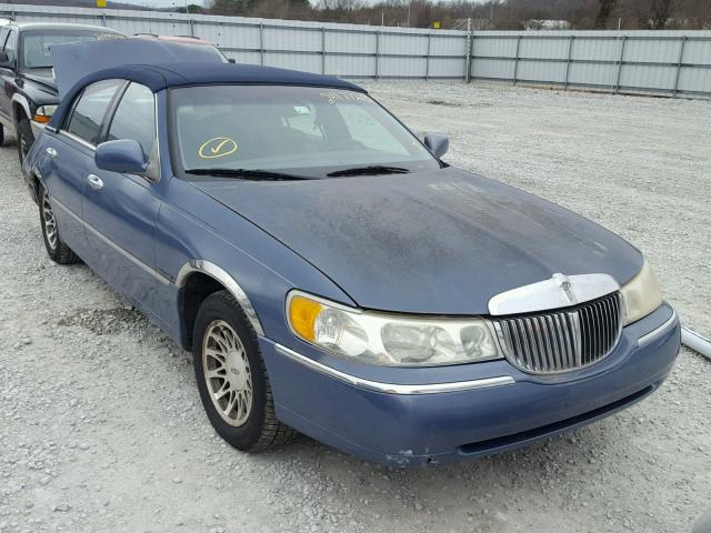 1LNHM82W4YY894231 - 2000 LINCOLN TOWN CAR S BLUE photo 1