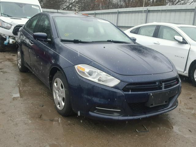 1C3CDFAAXDD150924 - 2013 DODGE DART SE BLUE photo 1