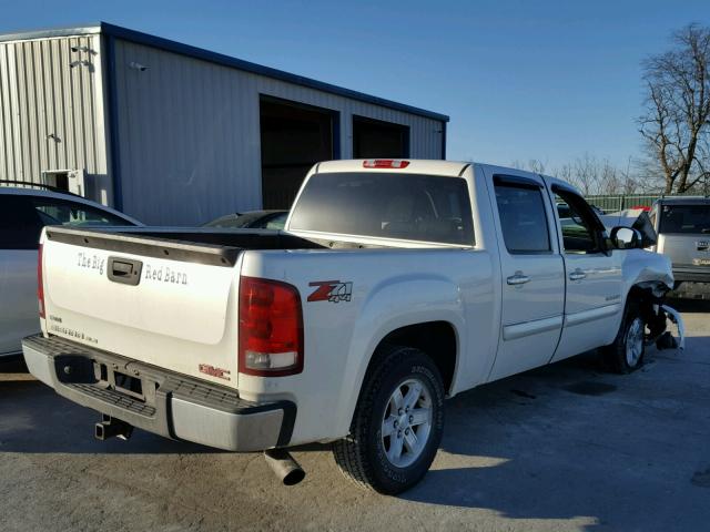 3GTP2VE36BG244145 - 2011 GMC SIERRA K15 WHITE photo 4