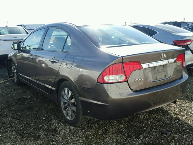 2HGFA1F86AH523807 - 2010 HONDA CIVIC EX გრაფიტი ფოტო 3