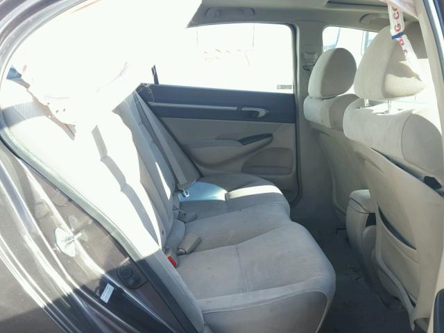 2HGFA1F86AH523807 - 2010 HONDA CIVIC EX გრაფიტი ფოტო 6