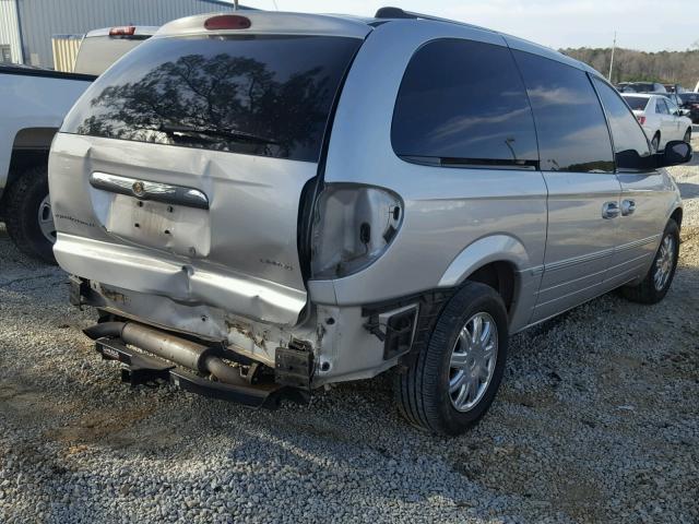 2A8GP64L77R194178 - 2007 CHRYSLER TOWN & COU SILVER photo 4