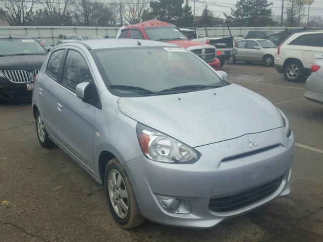 ML32A3HJ2EH003188 - 2014 MITSUBISHI MIRAGE DE SILVER photo 1