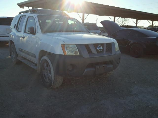 5N1AN08U66C552344 - 2006 NISSAN XTERRA OFF WHITE photo 1