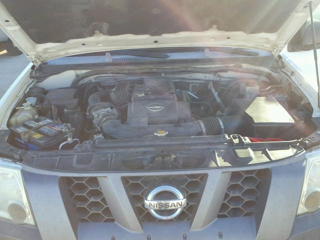 5N1AN08U66C552344 - 2006 NISSAN XTERRA OFF WHITE photo 7