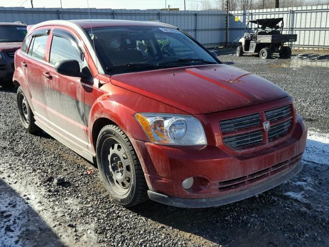 1B3HB48AX9D180211 - 2009 DODGE CALIBER SX RED photo 1