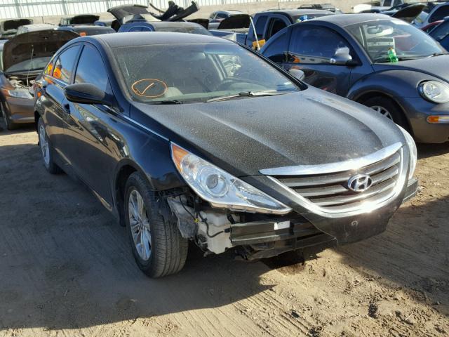 5NPEB4AC4EH838820 - 2014 HYUNDAI SONATA GLS BLACK photo 1