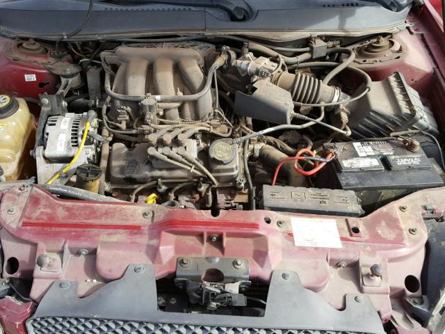 1FAFP56U06A157307 - 2006 FORD TAURUS SEL MAROON photo 7