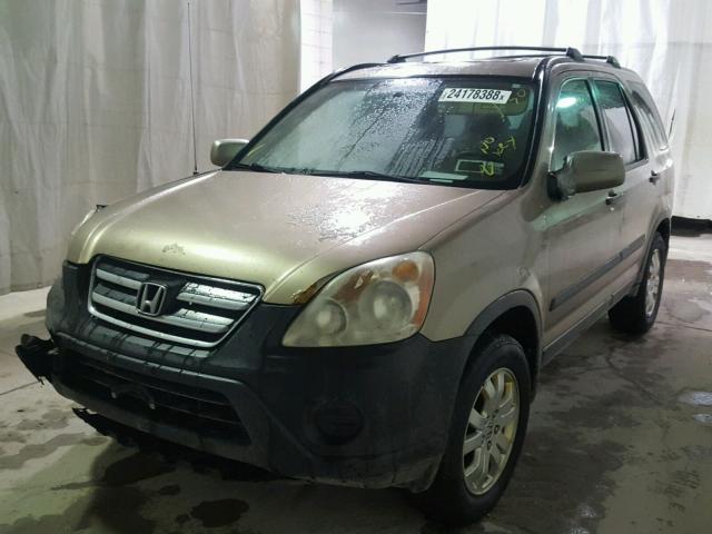 SHSRD78895U323964 - 2005 HONDA CR-V EX TAN photo 2