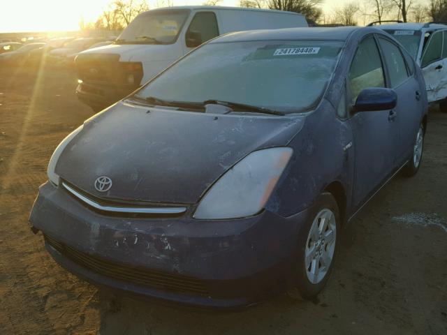 JTDKB20UX97837456 - 2009 TOYOTA PRIUS BLUE photo 2