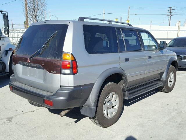 JA4LS31H31P039018 - 2001 MITSUBISHI MONTERO SP SILVER photo 4