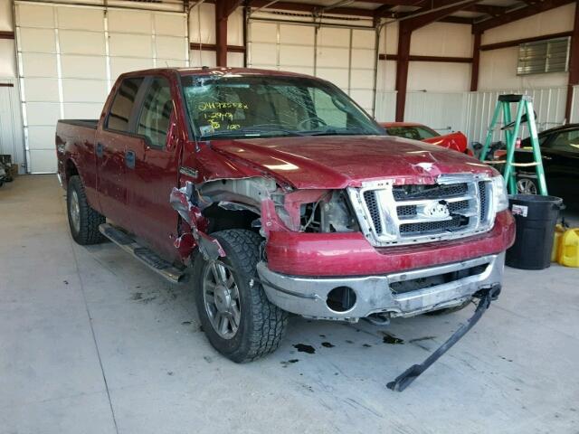 1FTPW14V57KD59576 - 2007 FORD F150 SUPER RED photo 1