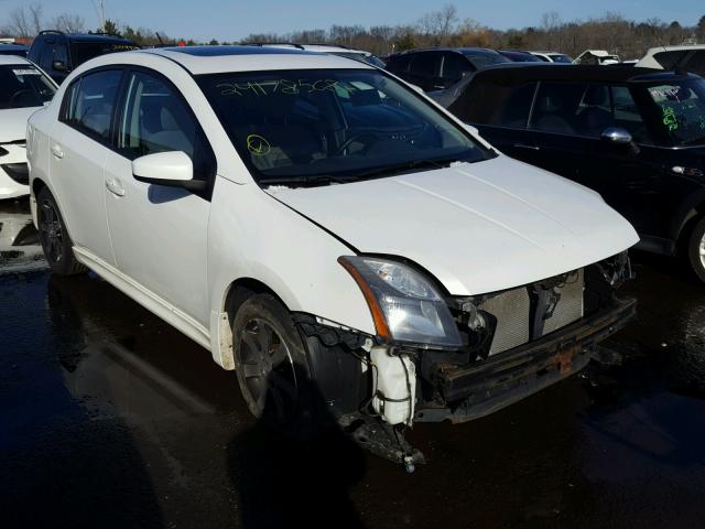 3N1AB6AP2BL720728 - 2011 NISSAN SENTRA 2.0 WHITE photo 1