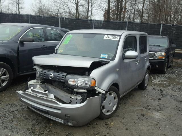 JN8AZ2KR3AT167622 - 2010 NISSAN CUBE BASE GRAY photo 2