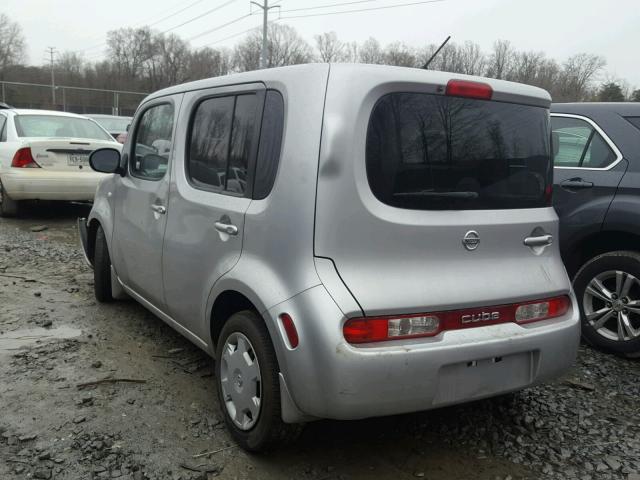 JN8AZ2KR3AT167622 - 2010 NISSAN CUBE BASE GRAY photo 3