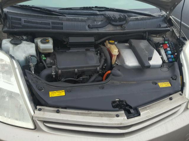 JTDKB20U253068131 - 2005 TOYOTA PRIUS GOLD photo 7