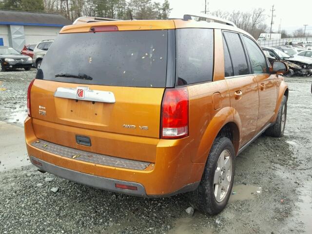 5GZCZ63406S820563 - 2006 SATURN VUE ORANGE photo 4