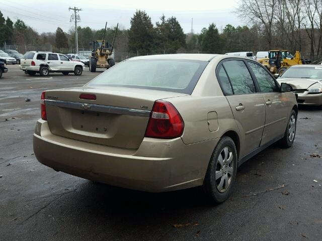 1G1ZS58N38F101405 - 2008 CHEVROLET MALIBU LS ოქროსფერი ფოტო 4