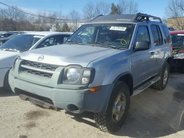 5N1ED28Y63C645749 - 2003 NISSAN XTERRA XE SILVER photo 2