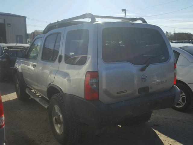 5N1ED28Y63C645749 - 2003 NISSAN XTERRA XE SILVER photo 3