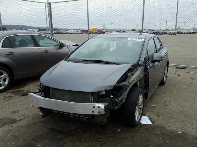 19XFB2F81CE085911 - 2012 HONDA CIVIC EX GRAY photo 2