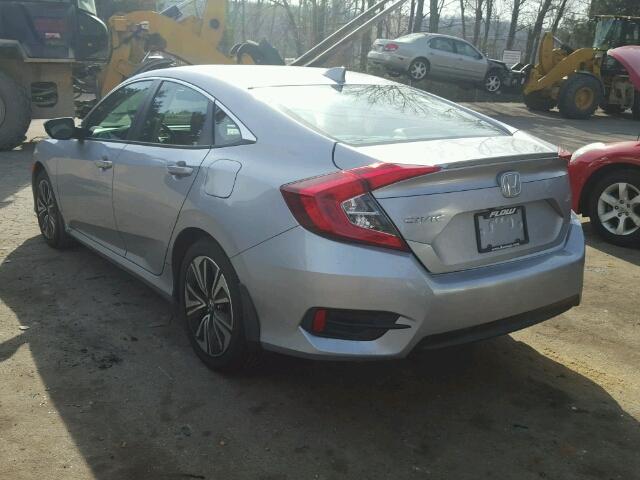 19XFC1F70HE025088 - 2017 HONDA CIVIC EXL SILVER photo 3