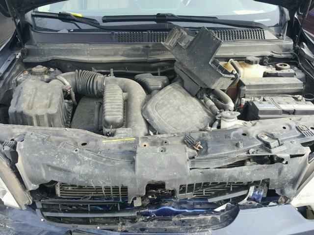 3GSCL33P08S654259 - 2008 SATURN VUE XE BLUE photo 7