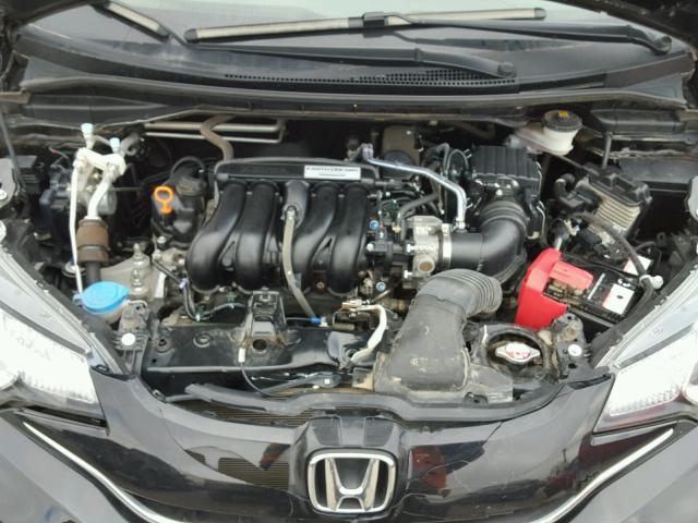 JHMGK5H73GX046459 - 2016 HONDA FIT EX BLACK photo 7