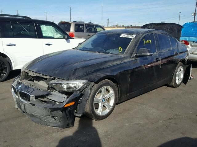 WBA3B1C55DK129377 - 2013 BMW 320 I BLACK photo 2