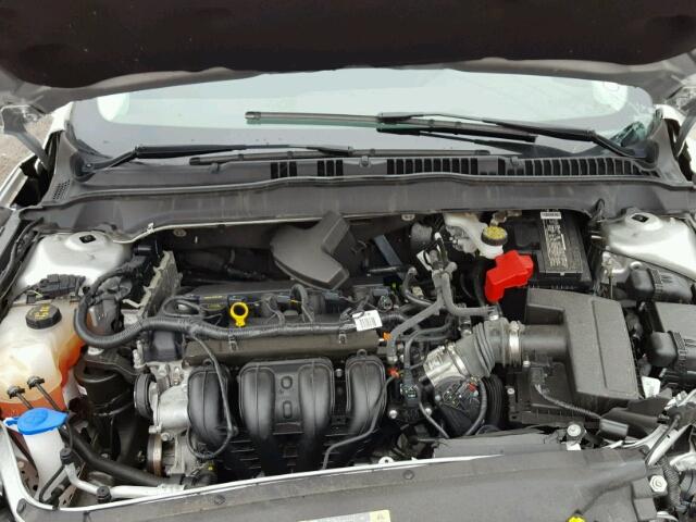 3FA6P0H75ER140906 - 2014 FORD FUSION SE SILVER photo 7