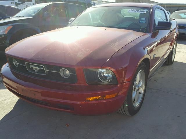 1ZVHT80N995135625 - 2009 FORD MUSTANG RED photo 2