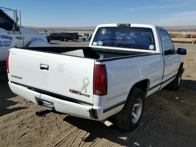 1GDEC14M3VZ518831 - 1997 GMC SIERRA C15 WHITE photo 4