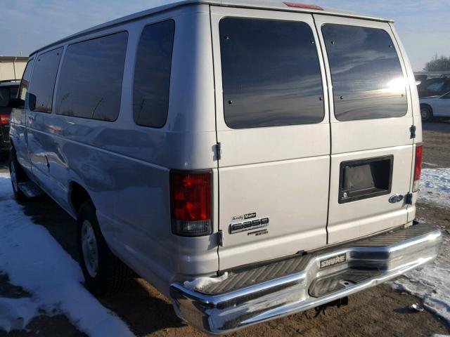 1FBSS31L78DB21923 - 2008 FORD ECONOLINE SILVER photo 3