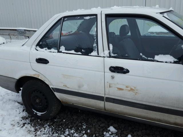 JN1EB31P3PU210188 - 1993 NISSAN SENTRA E WHITE photo 9