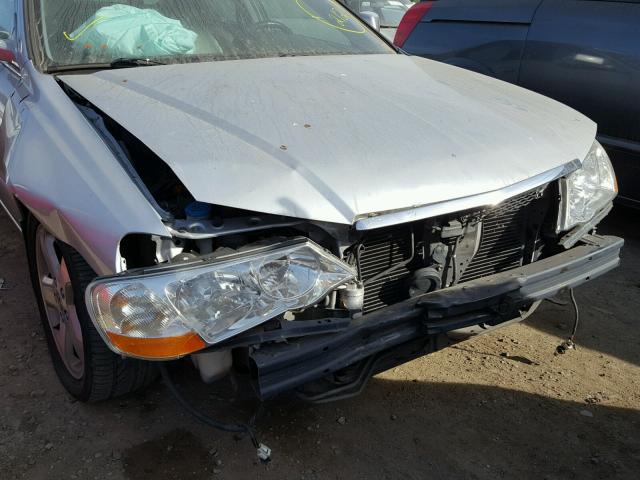 19UUA56972A010802 - 2002 ACURA 3.2TL TYPE SILVER photo 9