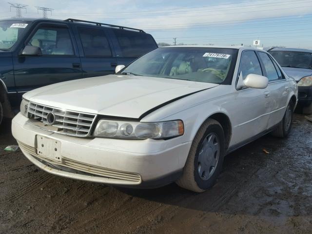 1G6KS54Y0XU901276 - 1999 CADILLAC SEVILLE SL WHITE photo 2