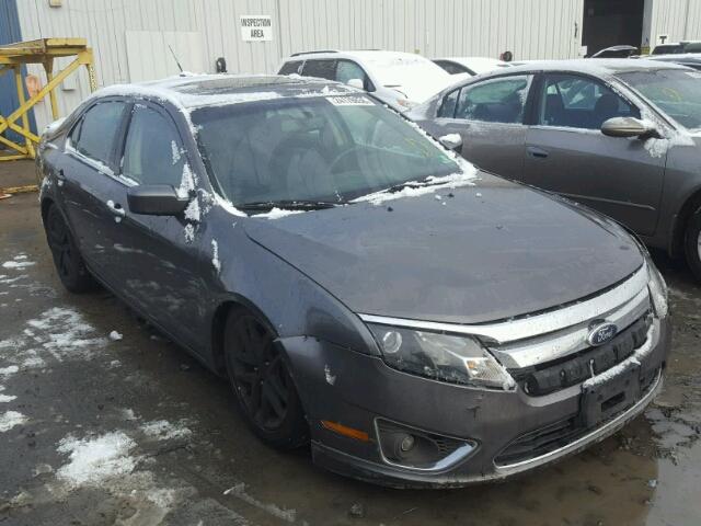 3FAHP0JGXAR413917 - 2010 FORD FUSION SEL GRAY photo 1