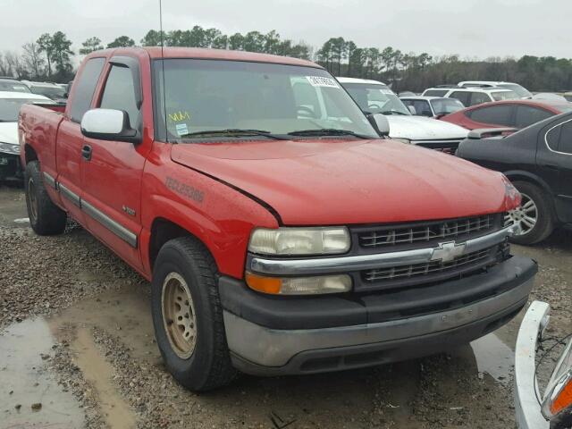 2GCEC19T2Y1387263 - 2000 CHEVROLET SILVERADO RED photo 1