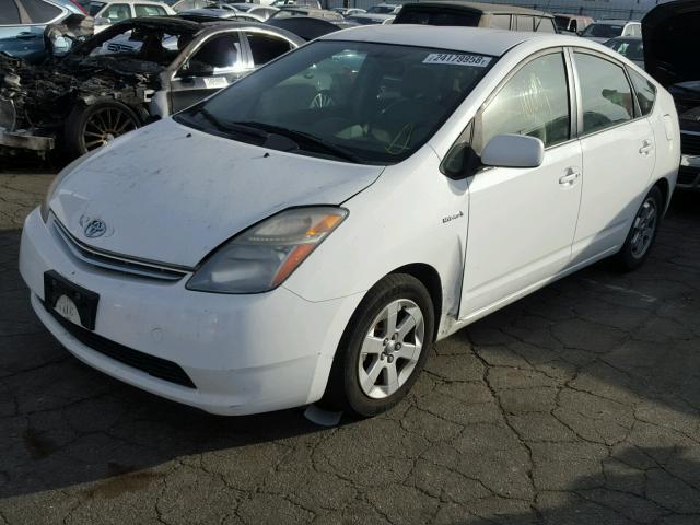 JTDKB20U977642641 - 2007 TOYOTA PRIUS SILVER photo 2