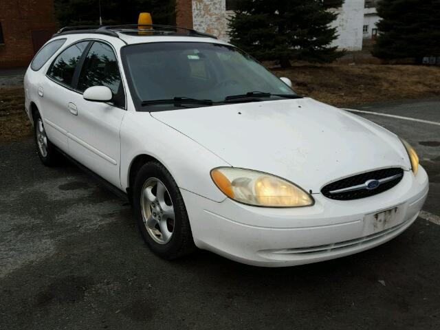 1FAFP58203A143141 - 2003 FORD TAURUS SE WHITE photo 1