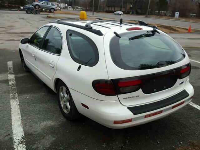 1FAFP58203A143141 - 2003 FORD TAURUS SE WHITE photo 3