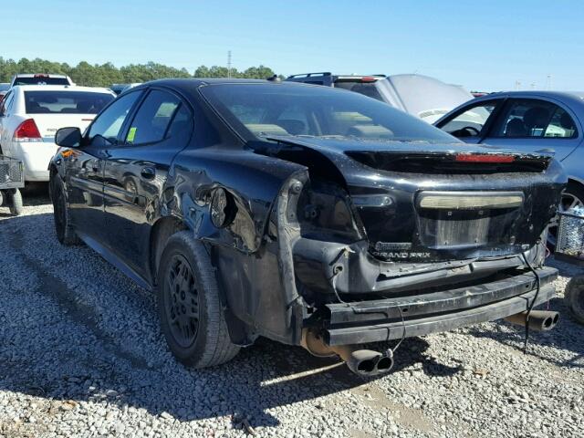 2G2WS542741257183 - 2004 PONTIAC GRAND PRIX შავი ფოტო 3